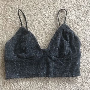 Aritzia Soft Cotton Bralette Top Like New